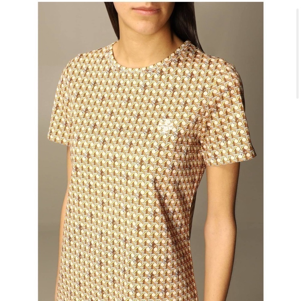 Tory Burch Basket Weave t-shirt dress - Picture 7 of 10